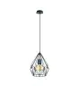 Eglo Pendelleuchte Carlton Stahl Schwarz | IP20 - Geeignet für 1x E27 