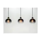 Eglo Pendelleuchte Oilella Stahl Schwarz Gold | IP20 - Geeignet für 3x E27 
